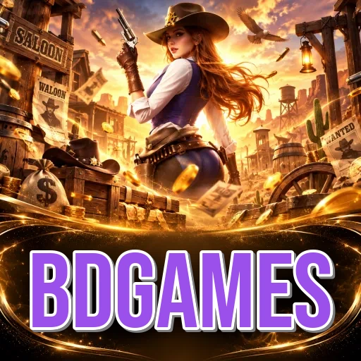 Downloading the bdgames APK on an Android phone in Bangladesh